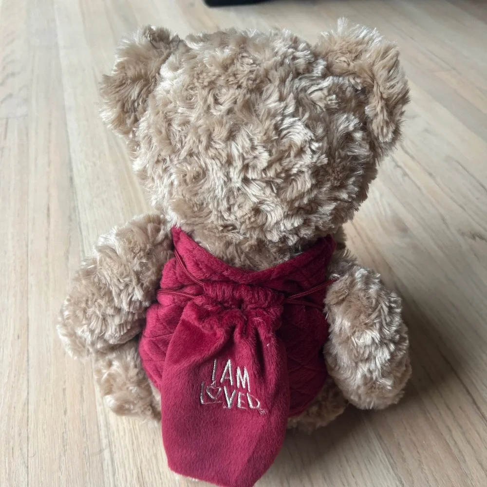 Helzberg Diamonds 2010 Limited Edition I Am Loved Teddy Bear Tan Plush 15 inch
